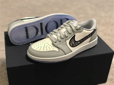 dior x air jordan 1 low.